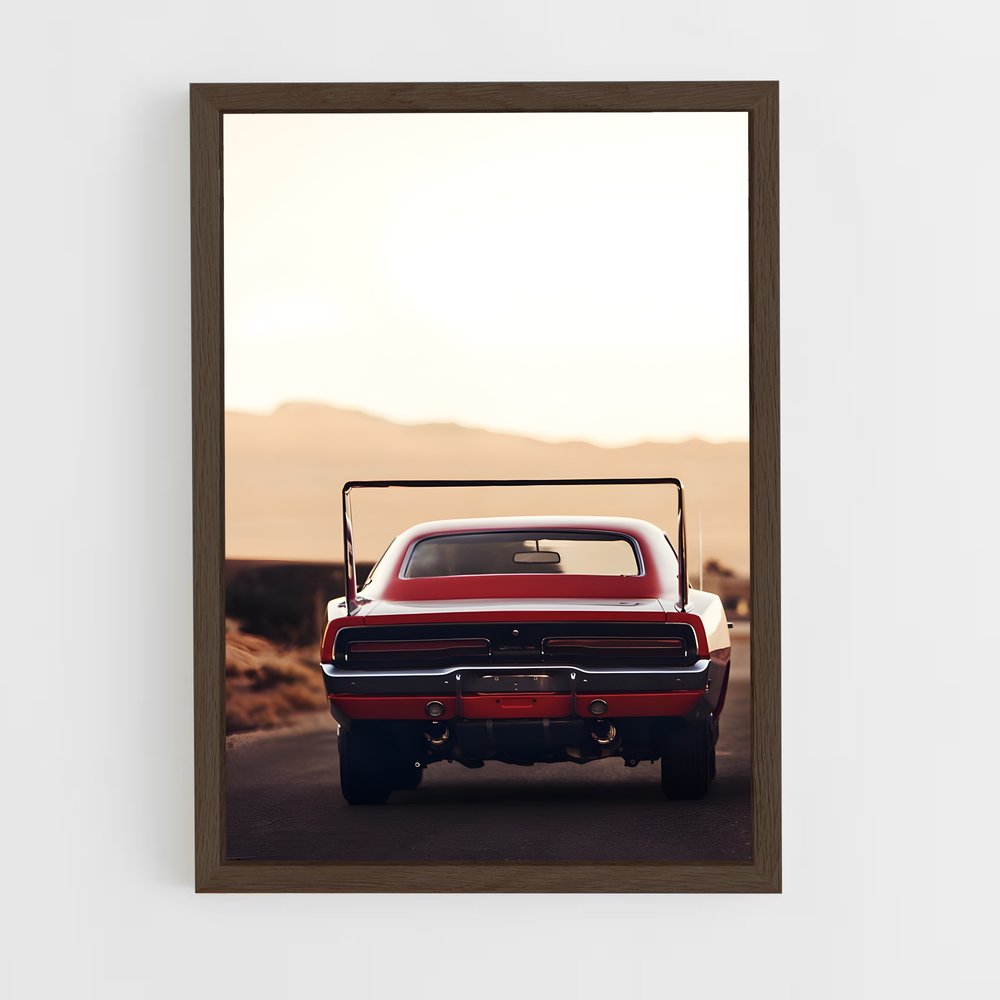 Poster Charger de daytona car – affiche Dodge (vue 5)